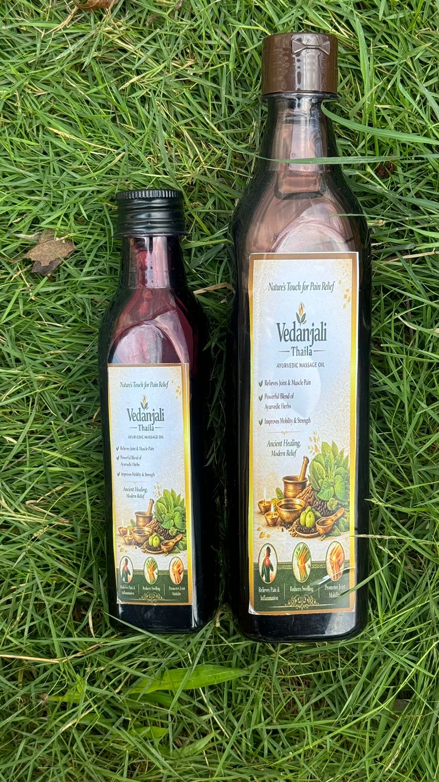 Vedanjali Thaila - Ayurvedic Massage Oil for Natural Pain Relief