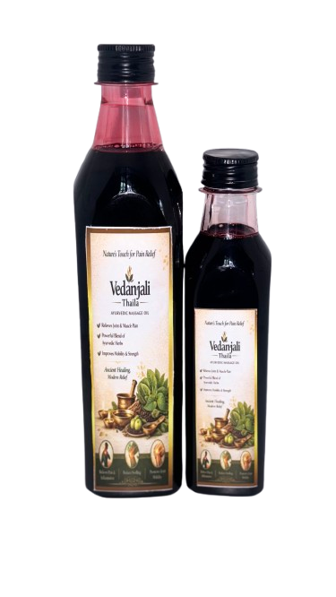 Vedanjali Thaila - Ayurvedic Massage Oil for Natural Pain Relief